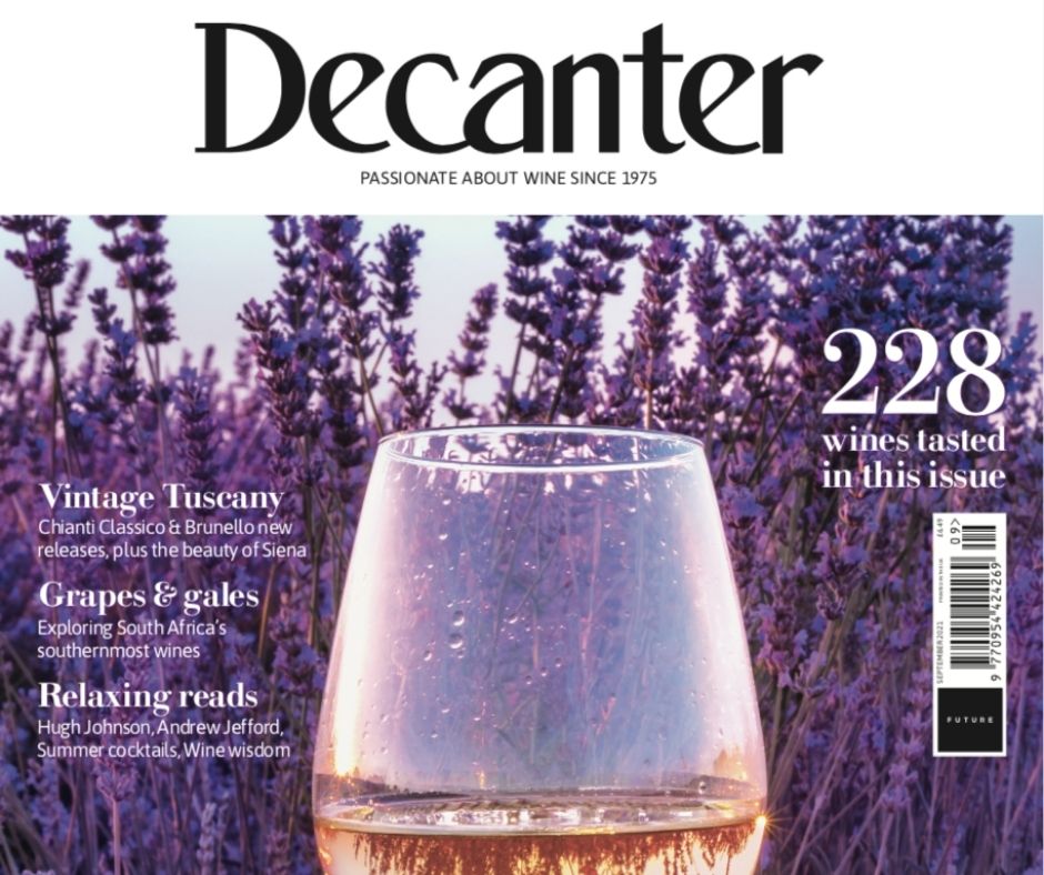 Decanter's tweet photo. The September issue is out! 🍾 Inside, discover the essential wines to enjoy this summer al fresco, including top 30 Provence rosés, 18 summery Piedmont sparklers and a selection of delicious wines from our Albariño vs Alvarinho panel tasting... ☀️https://t.co/noXsR6Fhdq #wine https://t.co/ZiwITldhwz