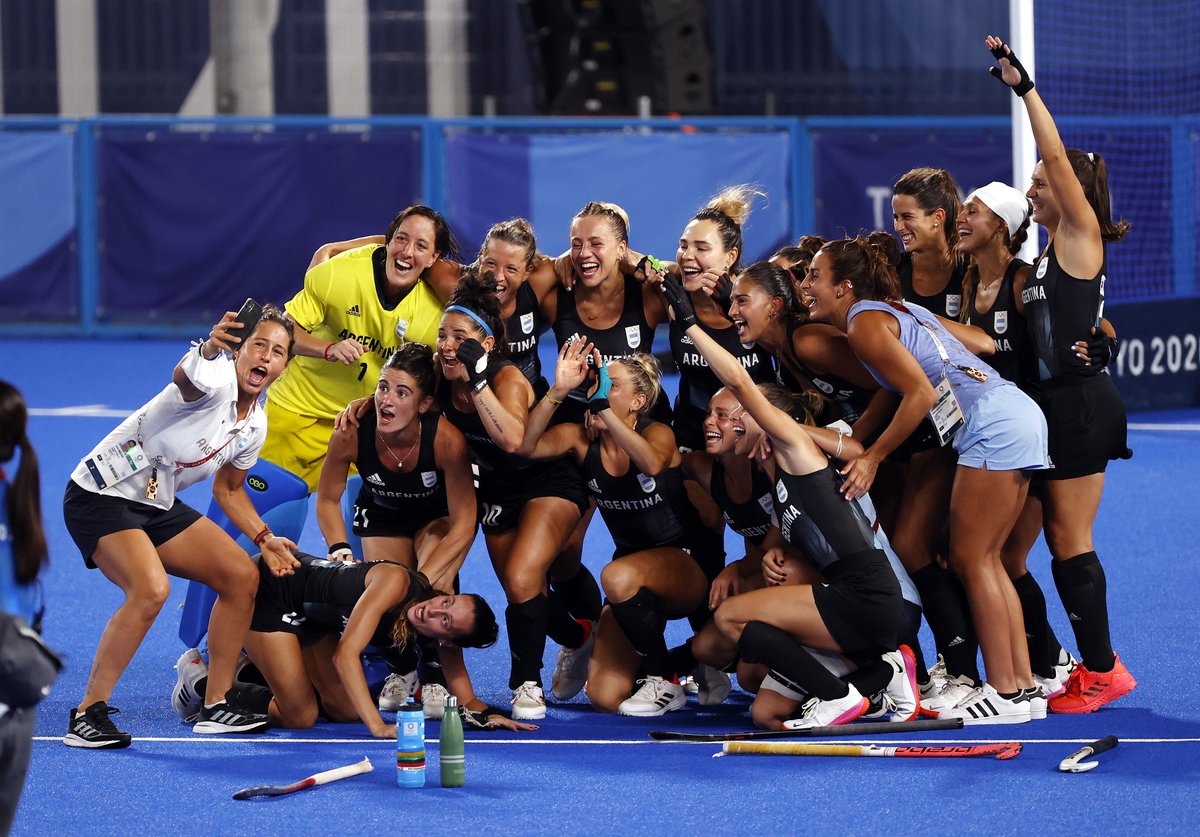 🦁🇦🇷 ¡LAS LEONAS RUGEN EN #Tokyo2020 Y VAN POR LA DORADA! 

🙌 #MujeresTitulares