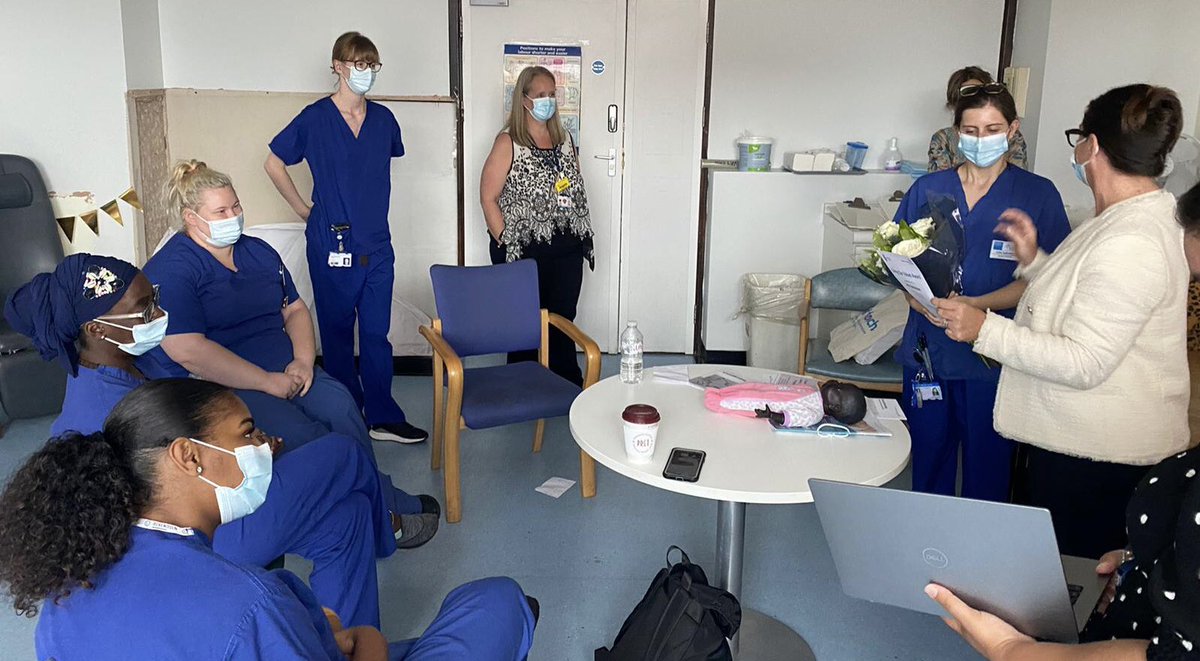 Loving the positive impact this woman’s birth story had on all. Such a privilege to be a midwife, our students truly appreciate that. These are our future 🌟 🙌🏼🤰🏼🤰🏾thank you to our CPF team ❤️🥳<a href="/STGMaternity/">St Georges Maternity</a> @TotterdellJac <a href="/RainbowMidwives/">Homebirth_SGH</a> <a href="/SWLNHS/">NHS South West London</a> @NHS_HealthEdEng <a href="/ona_michele/">Ona Stewart</a>