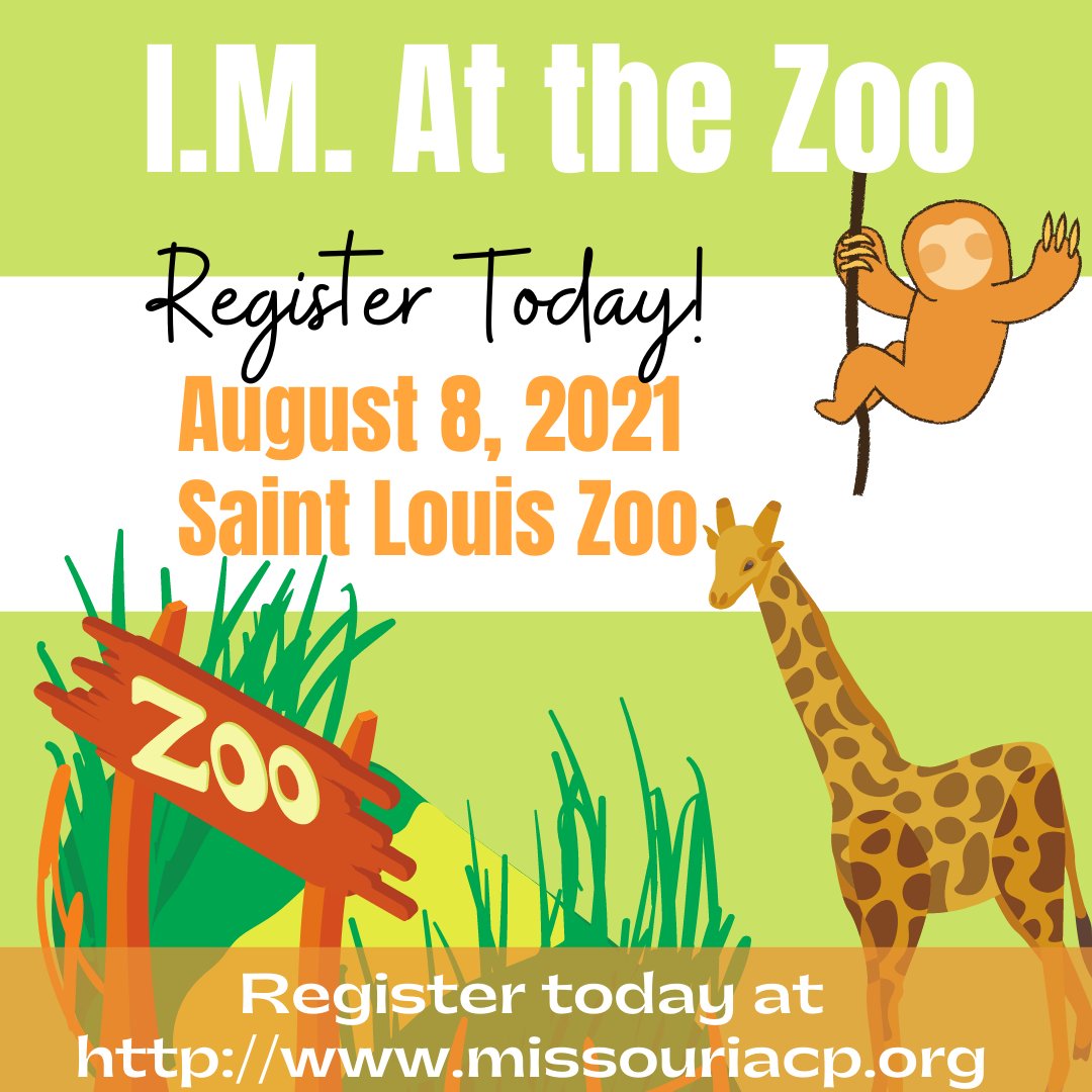 Our I.M. At the Zoo event is just a few days away! We hope you will stop by and see us on Sunday. Register today at missouriacp.org/im-at-the-zoo.….