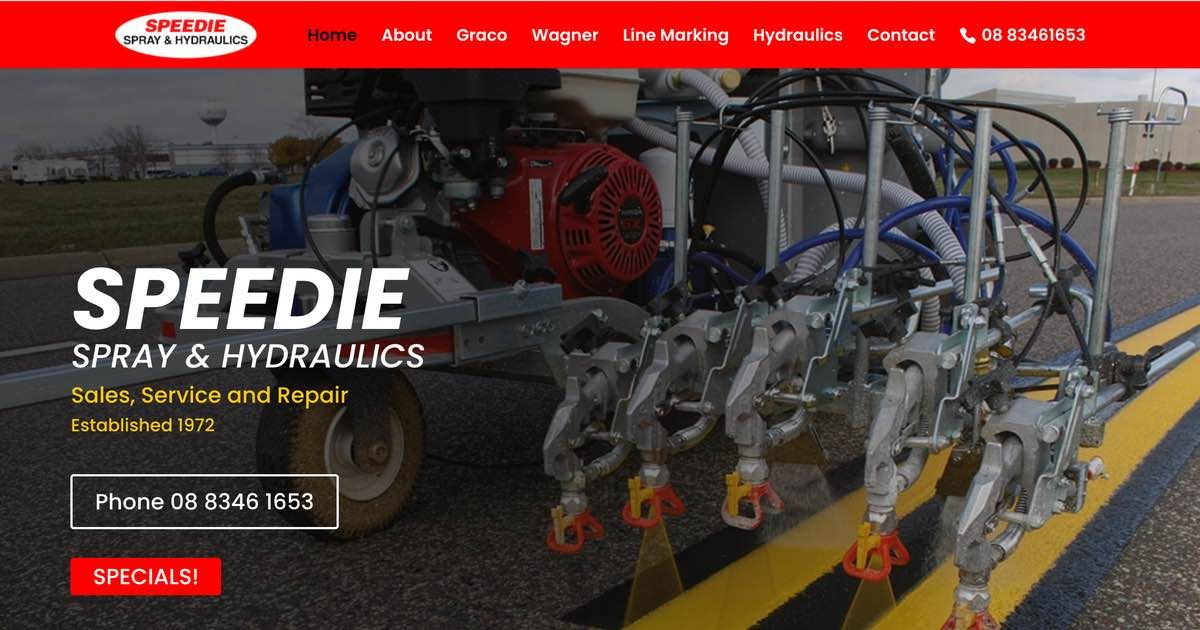SouthAussieFB's tweet photo. #AirlessSpray #Adelaide Speedie Hydraulics (we really enjoyed building this site) #Graco #Wagner https://t.co/wtuzYG6yNC https://t.co/S75uyobBOR