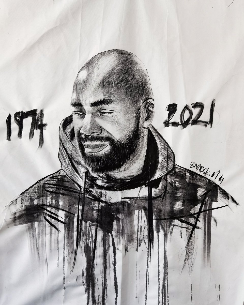 ennockmartZA's tweet photo. This is my tribute piece for Shona Ferguson. #RIPShonaFerguson 🙏🏽.

#ConnieFerguson 🙏🏽

RIP King 🖤 https://t.co/WcysPW7nyw