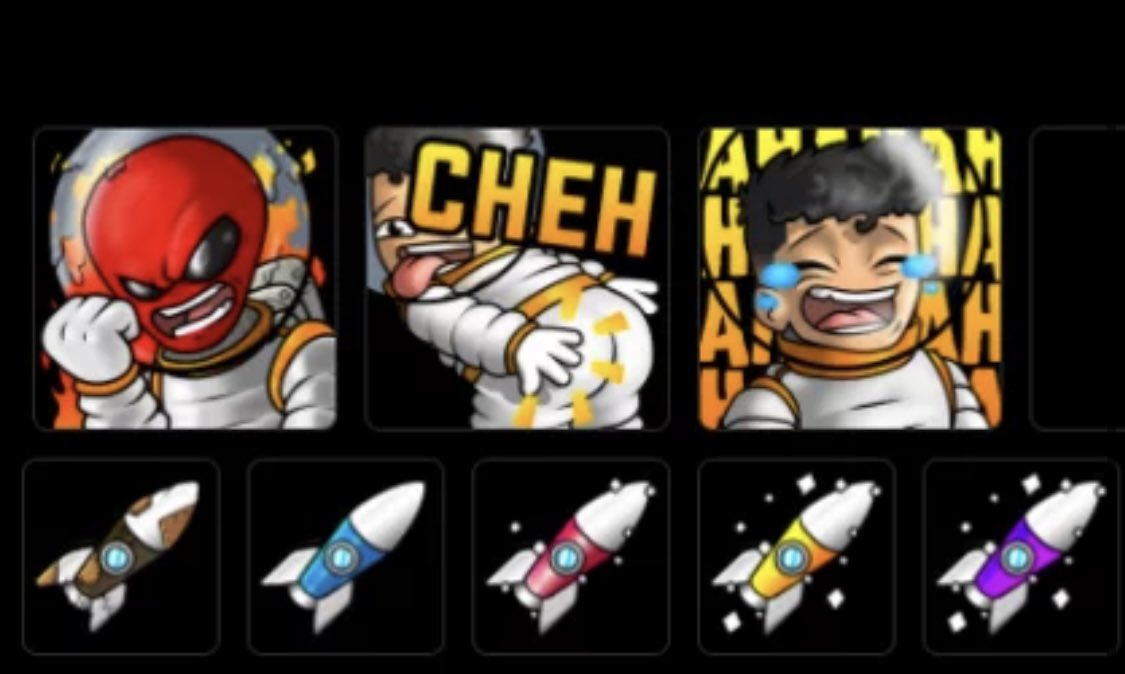 WoskyHD's tweet image. Avec du retard mais un grand merci à @TopherSpook pour ses émotes et ses badges 🤩 Travail à l’écoute et avec beaucoup de patience ✨