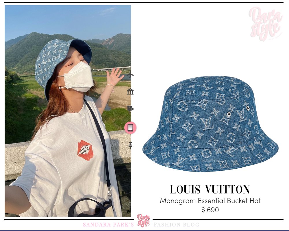 Louis Vuitton LOUIS VUITTON MONOGRAM ESSENTIAL BUCKET HAT