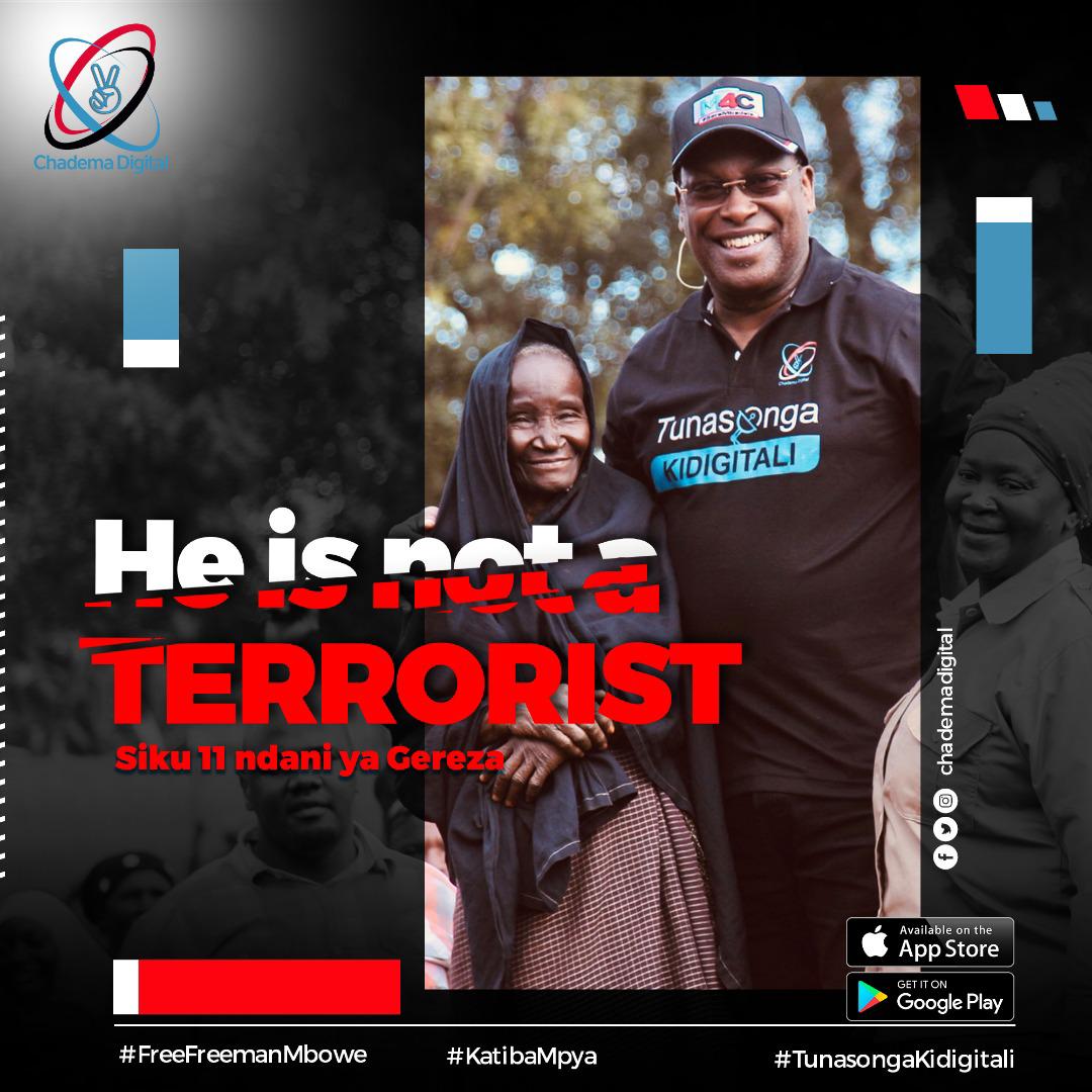 iam_exe's tweet photo. @bbcswahili Wataelewa tu, ni suala la muda.

#MboweSioGaidi
#HeIsNotAterrorist
#LetFreemanFree
#TutaelewanaTu https://t.co/KZeT67qAJu