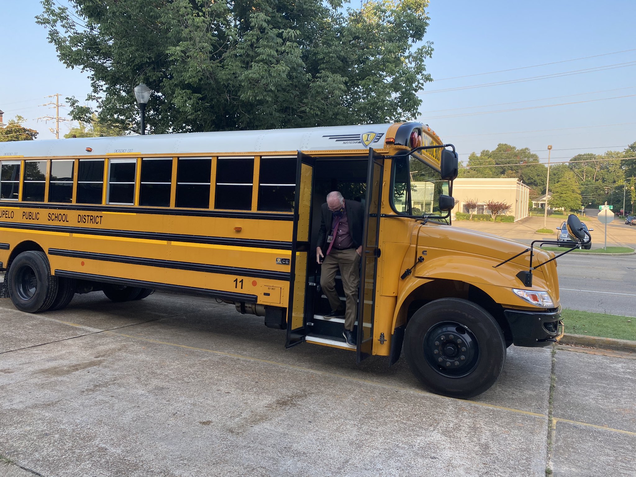 Tupelo Schools on Twitter "The first day of school for DrRobPicou