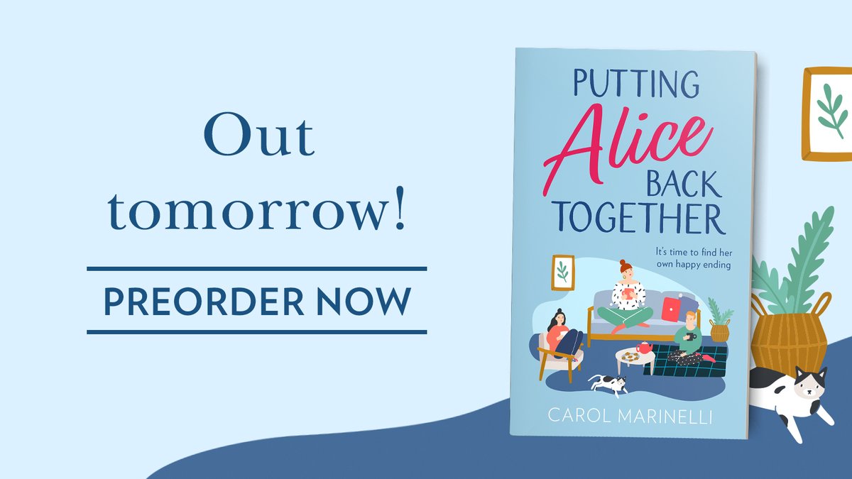 Putting Alice Back Together is out tomorrow cxxxx