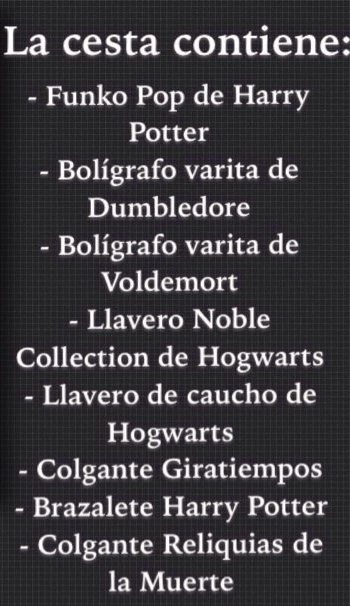Sorteo INTERNACIONAL especial VUELTA A HOGWARTS ⚡️

Sorteamos una CESTA LLENA DE PRODUCTOS DE HARRY POTTER: 

Con bolígrafos varita, funko, llaveros, colgantes, etc.

Para participar:

- Haz RT
- Follow <a href="/Harry_Potter_TM/">Harry Potter™▕⃝⃤ ⚯ ͛</a> y @FrikiLandy

Fin: 1 de Septiembre 
Sorteo INTERNACIONAL