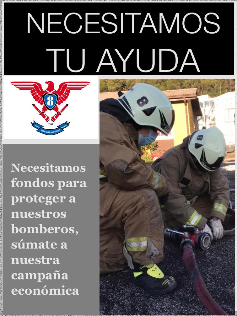 No olvides realizar tu aporte a nuestra Compañía!
Ingresa a nuestro link 
flow.cl/btn.php?token=… 
#bomberos #talcahuano #bombahuachipato #cbt #biobio