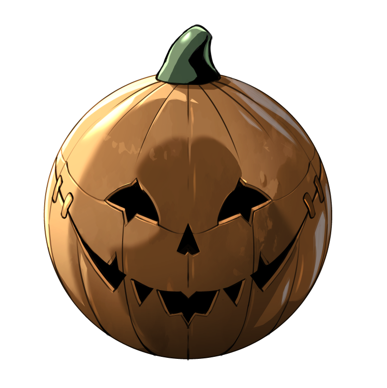 jack-o'-lantern no humans pumpkin white background simple background halloween solo general  illustration images