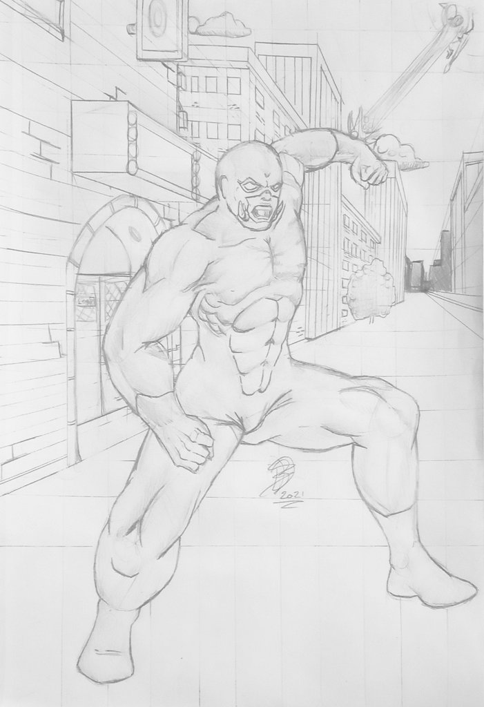 bradleedaintree's tweet photo. I think this is my favourite that I have worked on so far, for boar 🐗 at least

#boar #boardrawing #forcecomics #drawing #art #villain #SuperVillian https://t.co/AKghxMnJFB