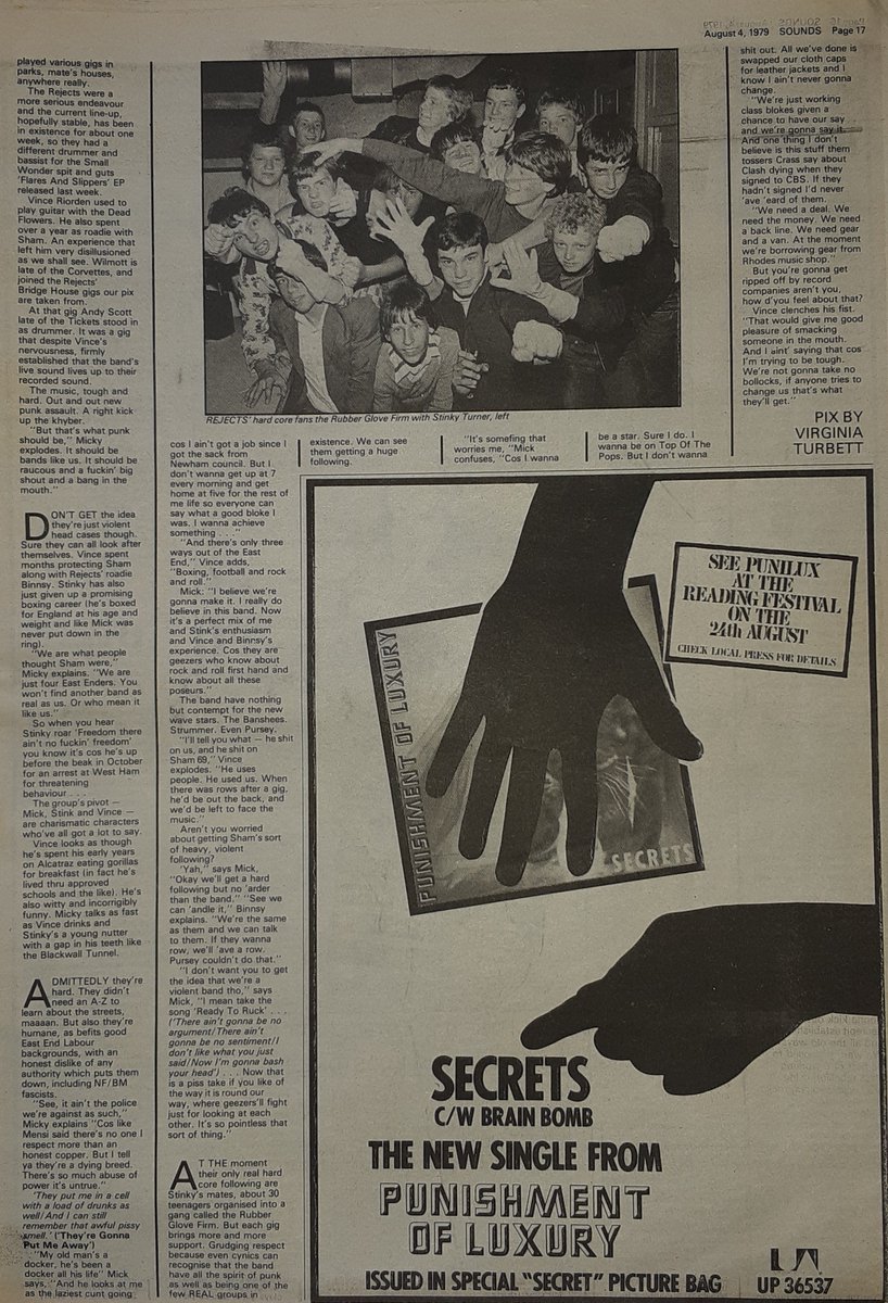 Sounds Clips (@soundsclips) on Twitter photo An interview with The Cockney Rejects by Garry Bushell and Dave McCullough in Sounds, 4th August 1989. Plus pics by Virginia Turbett. <a href="/1CockneyRejects/">Cockney Rejects OI!</a> <a href="/GarryBushell/">Garry Bushell</a> An interview with The Cockney Rejects by Garry Bushell and Dave McCullough in Sounds, 4th August 1989. Plus pics by Virginia Turbett. <a href="/1CockneyRejects/">Cockney Rejects OI!</a> <a href="/GarryBushell/">Garry Bushell</a>