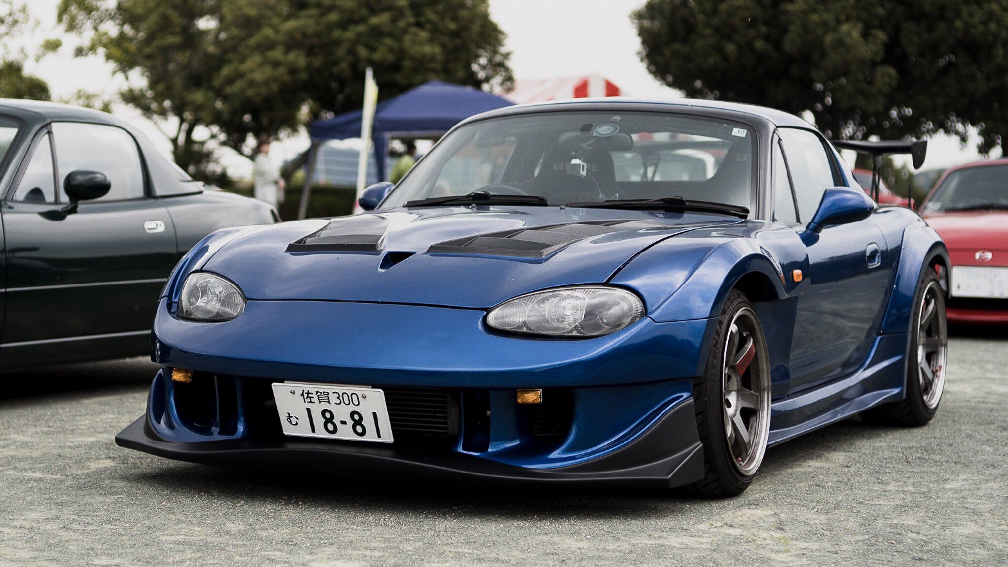 こう 私の弄り方好きな人いいね ロードスターをgtマシン風にしたもの もともとタイヤが小さくてフェンダーが分厚いからバランス取るの難しいんですよ 自分の代の集大成 T Co 1jwti7cacx Twitter