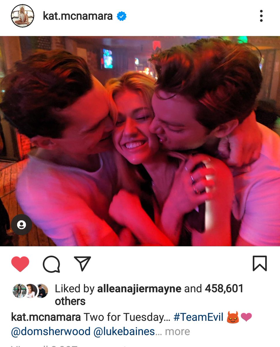 My fav people <a href="/Kat_McNamara/">Katherine McNamara</a>  <a href="/LukeBaines/">Luke Baines</a> #domsherwood ❤