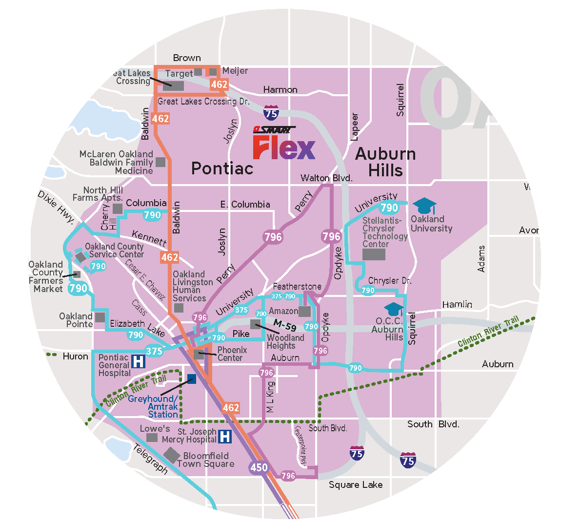 Today is the day! @smartbusorg ride hailing service is expanding! You can hail a Flex on the Flex App in these four zones. Rides start at $2 and cap out at $8. Service hours are 6am-11pm, 7 days a week. <a href="/DetroitTransit/">Transportation Riders United (TRU)</a> <a href="/RTAmichigan/">RTA of Southeast MI</a> <a href="/MDOT_MetroDet/">MDOT - Metro Detroit</a>  smartbus.org/About/News/Art…