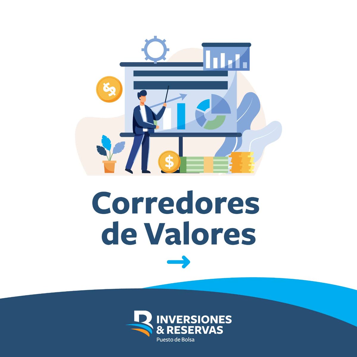 InvReservas's tweet photo. Nuestros consultores expertos son Corredores de Bolsa autorizados por la Superintendencia del Mercado de Valores, por lo que cuentan con el aval para ayudarte a alcanzar tus metas financieras. #Invierteconconfianza #Inversión #PuestodeBolsa https://t.co/Hl6SEd1fV0