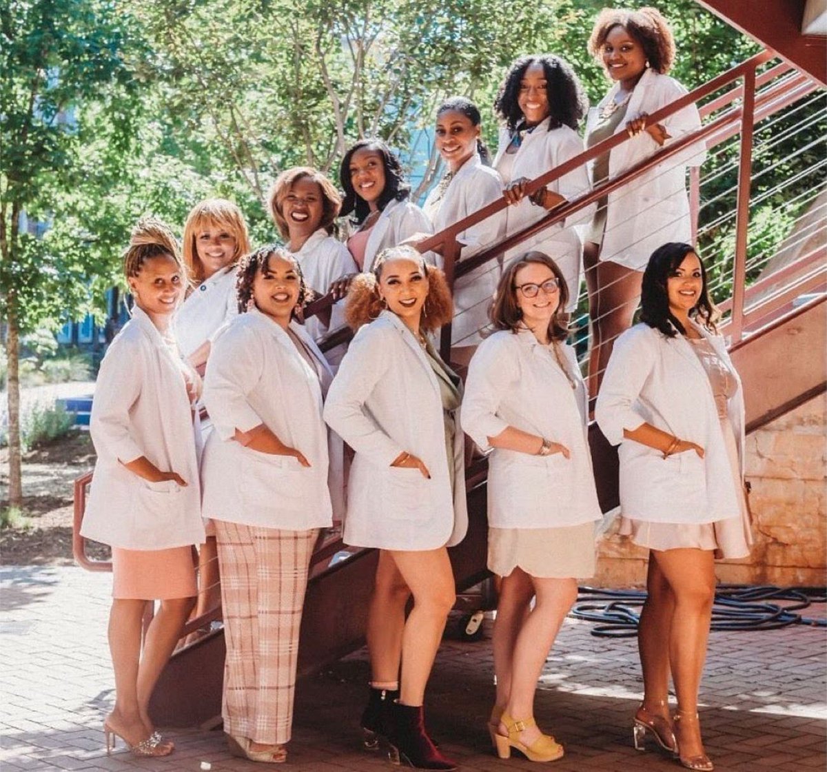 HBCUcollegeday's tweet photo. Congrats to the first 11 graduates of the #NCAT Lactation Program! These women are now ready to take their board certification exam and change health outcomes for minority women and their babies!  
#blactation #chestfeeding #IBCLC https://t.co/MRD2HPUyV3
