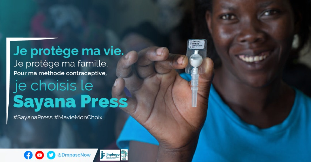 Si tu aimes tes enfants. Si tu aimes ta famille. Veilles sur leur bien-être en pratiquant le #planningFamilial avec le #SayanaPress et protège ta santé reproductive. Rendez-vous dans le centre de santé le plus proche pour avoir toutes les informations. 

#MaVieMonChoix #Dmpasc