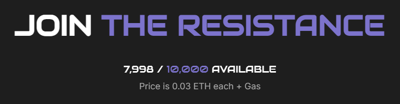 The @REB3L_B0TS factory is having a hard time keeping up with the minting pace.
Broke the 20% mark and moving fast into 30%
Soon on @raritytools 
LFG!