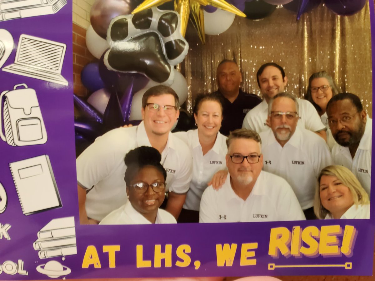 LHS Administration, Rising and welcoming staff and teachers! 2021-22 Let's GO!  What's your why?
