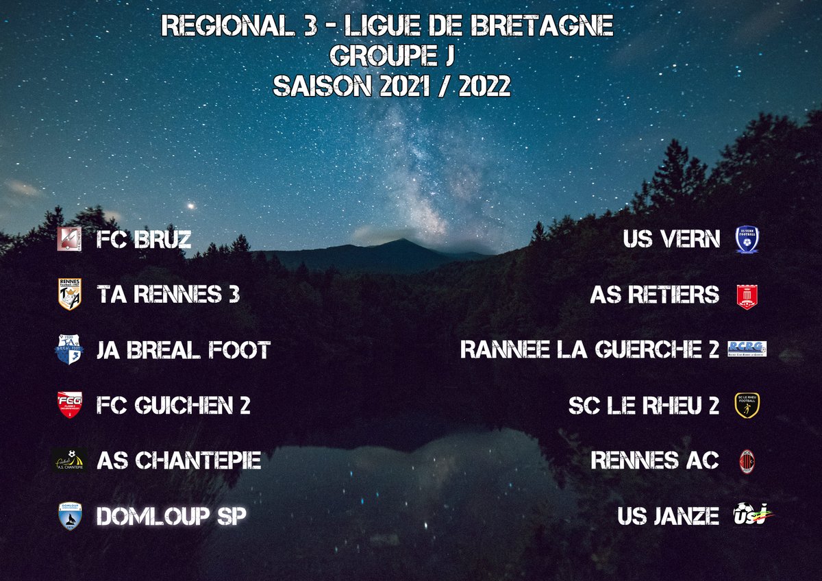 DomloupSp's tweet image. On connait la composition de la poule de l'équipe 1ere en R3.

Surement la poule la + relevé d'Ille et Vilaine
Au menu de la Wolf Team 🐺:

@fcbruz  / @tarennes / @FootJa  / @FCG_bzh  / #ASChantepie  / @vernfoot  / @Retiers_Coesmes   / #RCRG  / @RheuScFoot  / #ACRennes / @USJanze