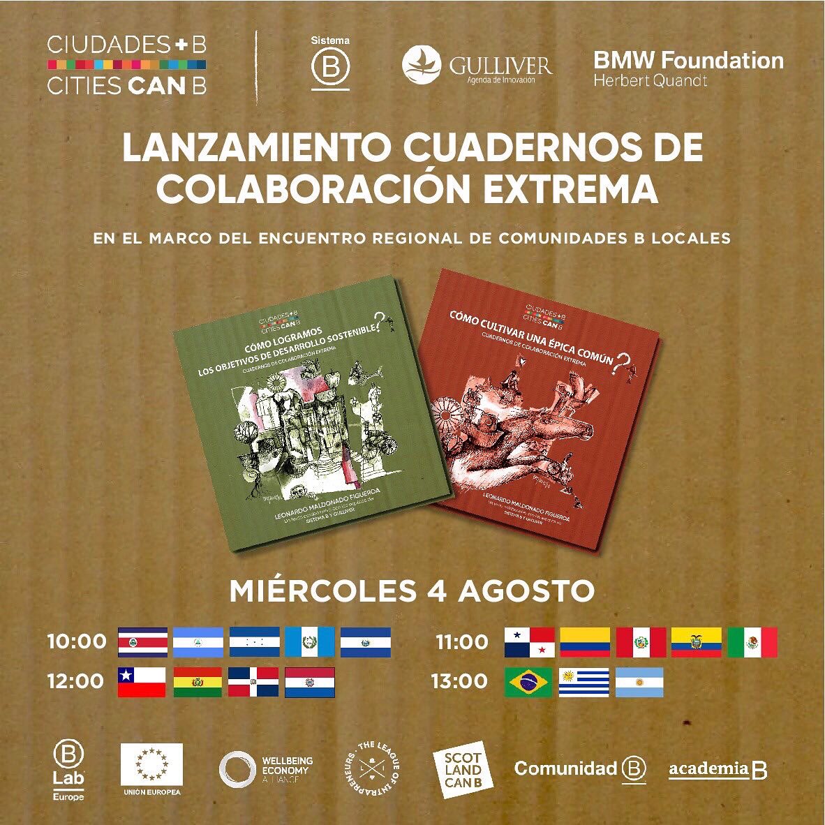 🔴 No te pierdas el encuentro sobre colaboración extrema, un imperativo en tiempos de crisis!!! Estrategias y herramientas para aplicar lógicas de colaboración a la altura de los actuales desafíos!!! 
Miércoles 04 agosto, 12:00 hrs. Chile.
👉 bit.ly/3A22gMB