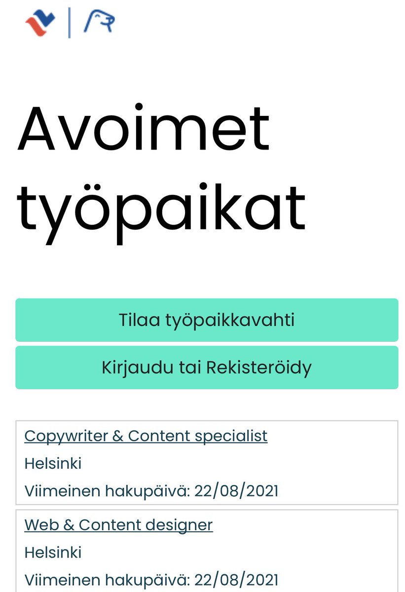 MarikaNojd's tweet image. Oletko sinä Tallink Siljan uusi 
💎Copywriter &amp;amp; Content Specialist tai 
💎Web &amp;amp; Content Designer? 

Hae meille töihin: 
web103.reachmee.com/ext/I021/1745/…

@TallinkSilja #rekry #tallinksilja #avointyöpaikka #lifeattallinksilja