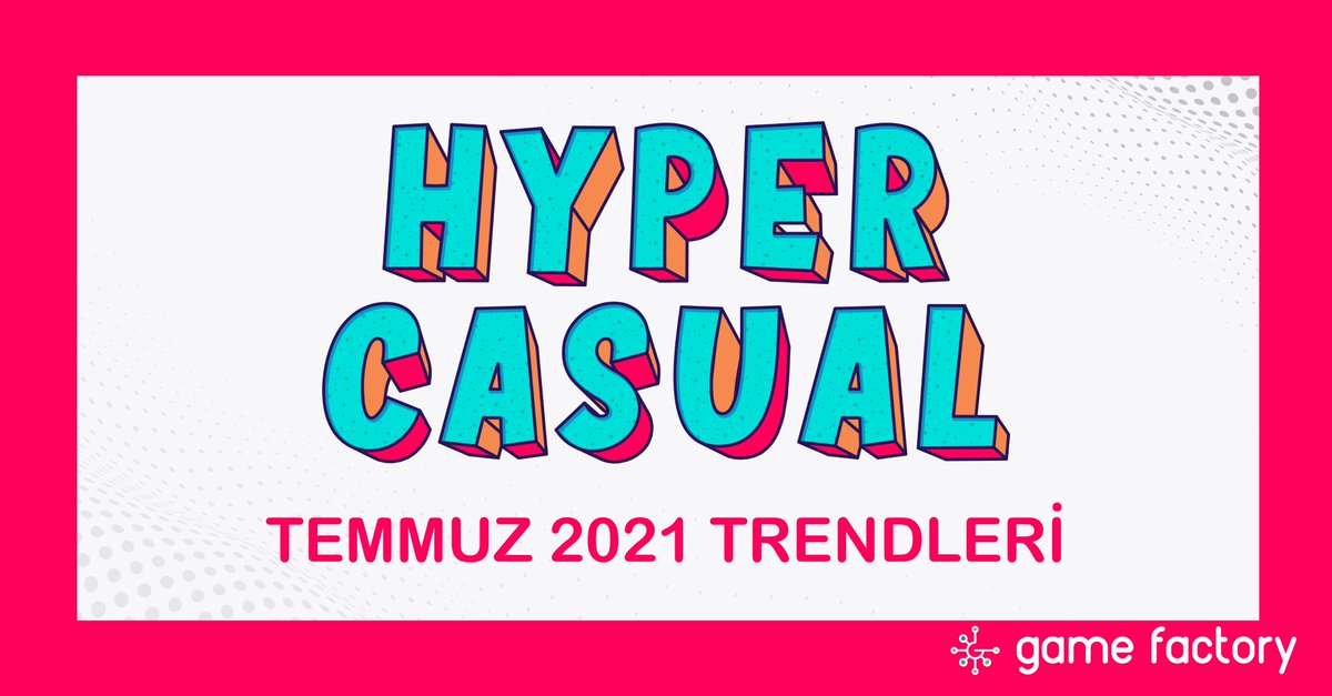 🎮Temmuz 2021’in hyper casual trendleri belli oldu!

Platform runner temalı oyunlar bu ay da zirvede. Peki neler değişti? Sizler için derledik, keyifli okumalar.

👉gamefactory.gs/temmuz-2021-hy…