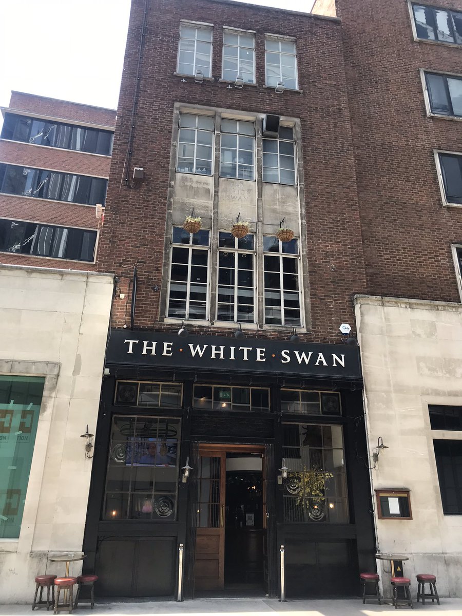 PubsSaving's tweet photo. Planning application registered for demolition of The White Swan pub, 108 Fetter Lane, EC4A 1ES. 12 storey building with pub proposed. #demolition https://t.co/Vruzzs7yud https://t.co/4xpbe5IBIY