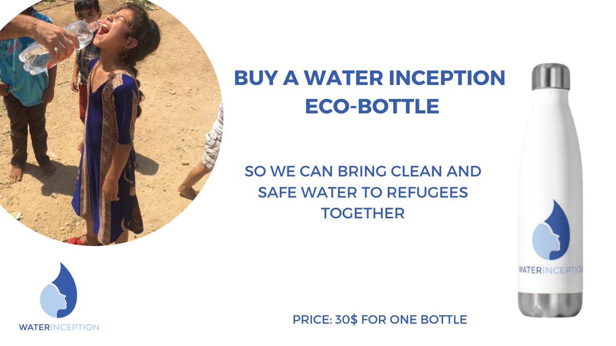 We are happy to launch our latest product, the #WaterInception water bottles! 

Reduce single-use plastic with this eco-friendly insulated water bottle that is easy to clean and durable. 

Click here to buy the WI water bottle: waterinception.org/store/p24/Wate…