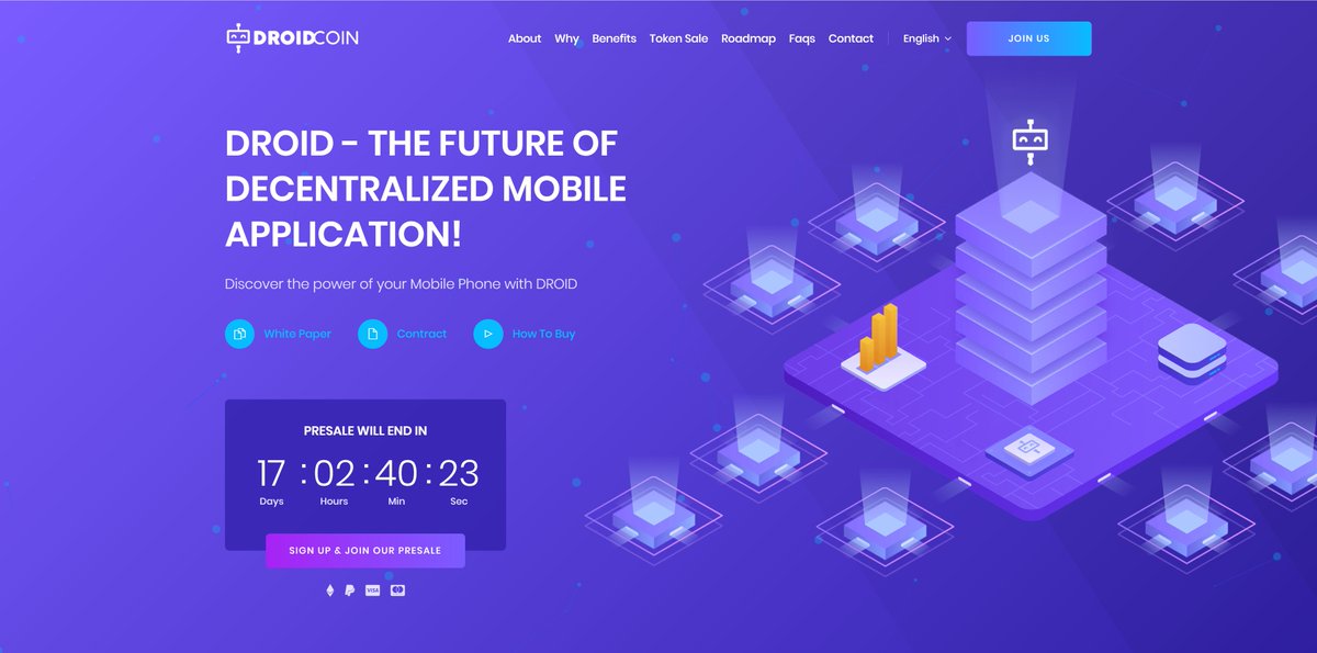 Website façade is improved.  You can view the new look here droidtoken.app.

Join the presale and earn more than 2 BNB from referral bonus.
#tamadroid #droidcoins #overcastgames #cryptocurrency #crypto #NFT #droidcoin #ethereum  #tamapets #bsc #binance #binancesmartchain