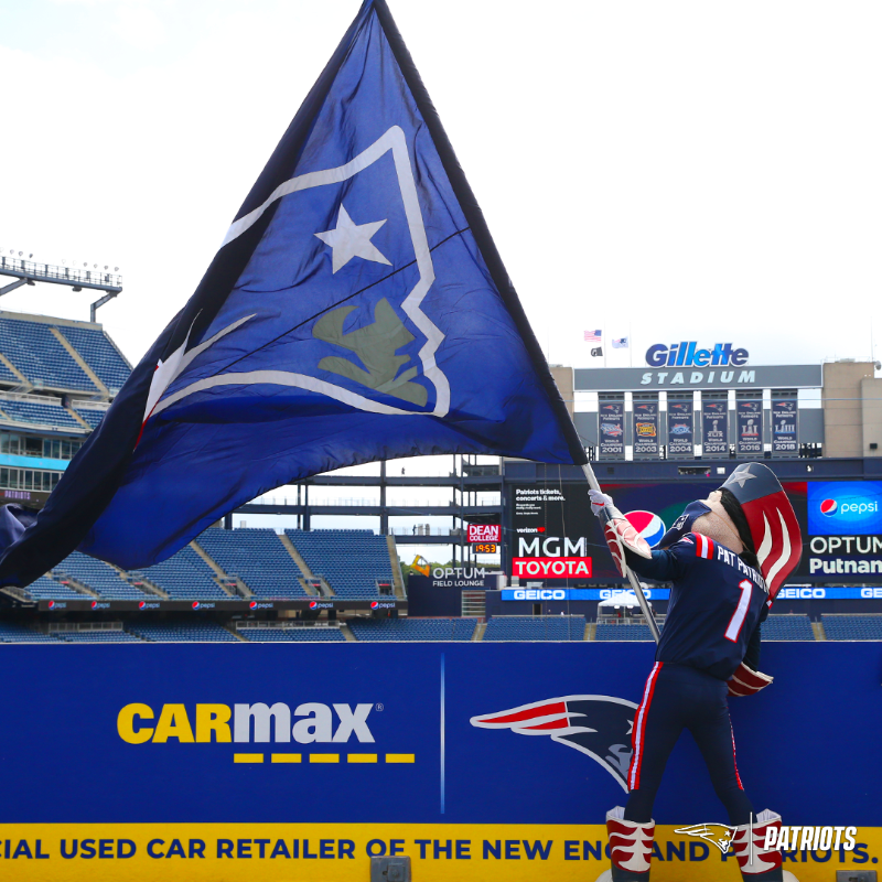 Patriots's tweet photo. Be at @GilletteStadium for our preseason opener!

RT to enter to win two tickets to #WASvsNE, plus pregame &amp; parking passes &amp; a signed Matthew Slater football, courtesy of @CarMax.

#PatsPracticeYouWin Rules: https://t.co/2Q0P0iSwMK