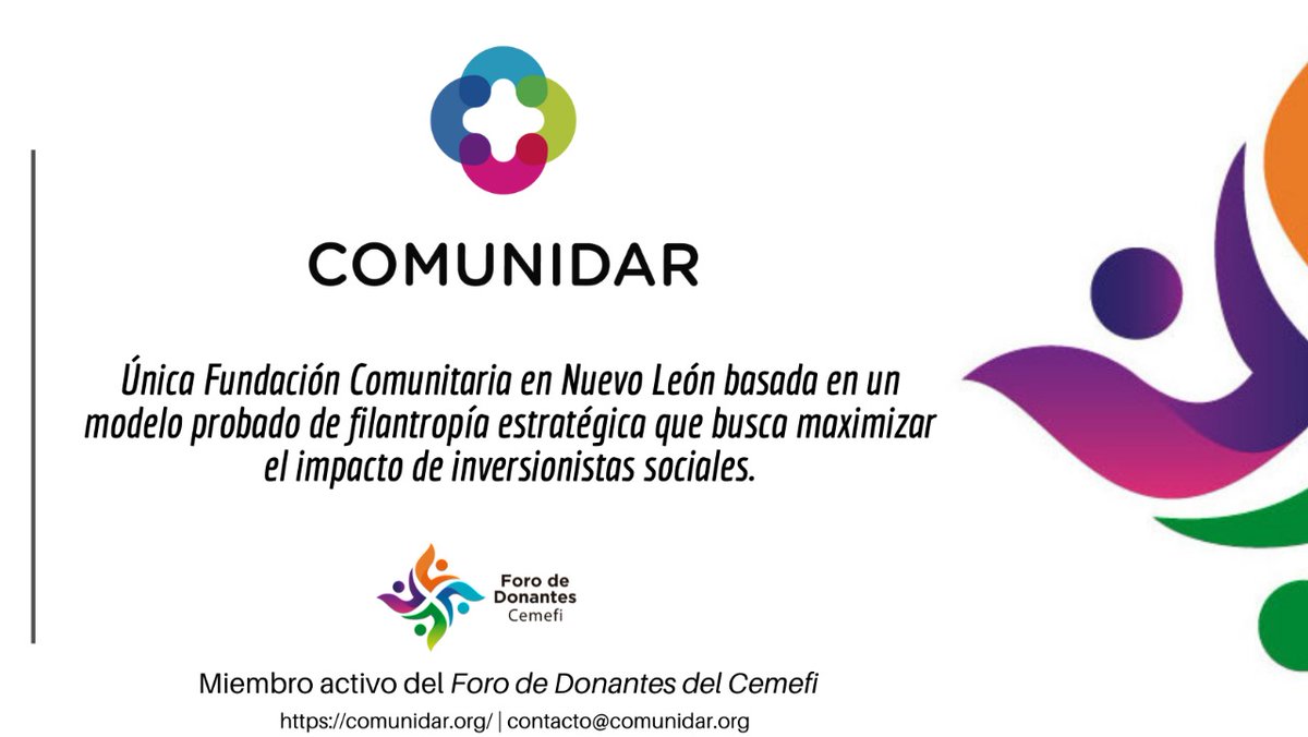 FDonantesCemefi's tweet photo. 🟡 @FComunidar Miembro activo del #ForoDonantesCemefi
#AportesOSC #SiConLasOSC https://t.co/FOk0SYSMGL