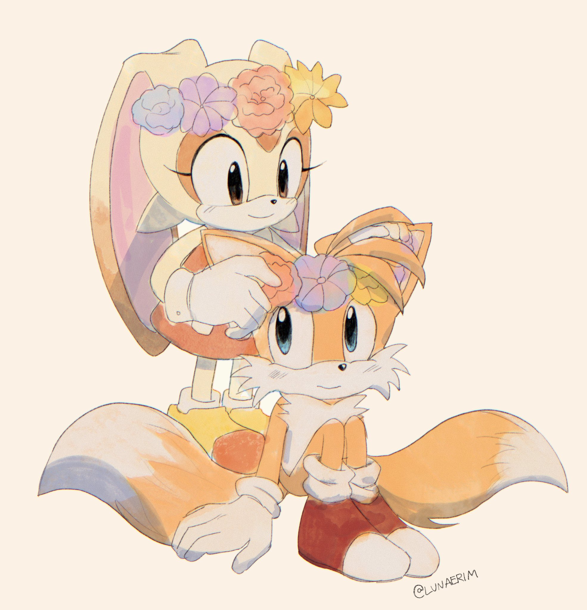 Vanilla The Rabbit And Tails