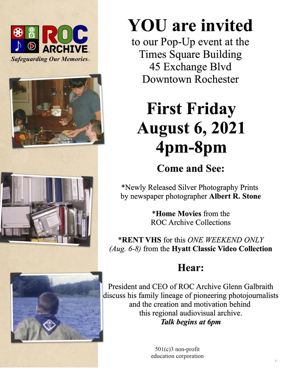 Opportunity to assess ROC Archive and its ability attract student and faculty engagement - mailchi.mp/65dc8364f41d/y…