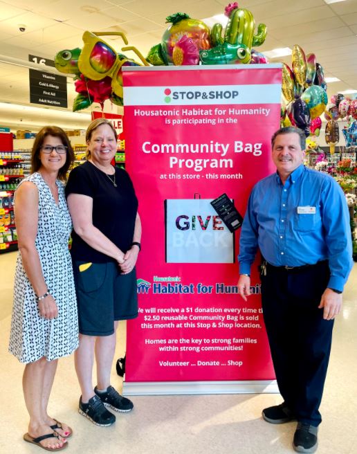 Housatonic Habitat (@housatonichab) on Twitter photo We are the recipient of the Community Bag Program in <a href="/StopandShop/">Stop & Shop</a> Ridgefield in August. For each $2.50 reusable Community Bag purchased by customers, Habitat will receive a $1 donation. We are the recipient of the Community Bag Program in <a href="/StopandShop/">Stop & Shop</a> Ridgefield in August. For each $2.50 reusable Community Bag purchased by customers, Habitat will receive a $1 donation.