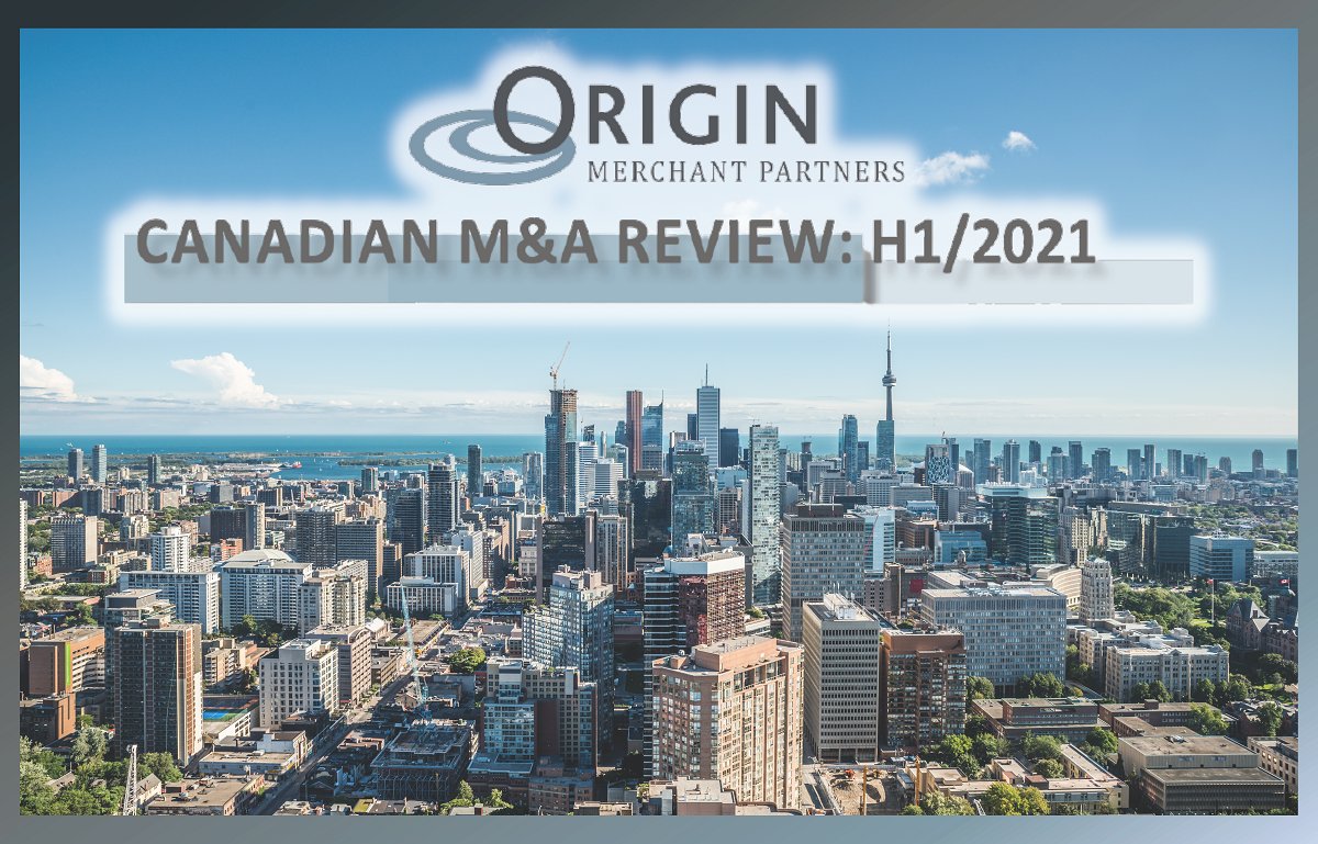 OriginMerchant's tweet image. The Canadian #MandA market is on a tear. #Dealactivity hit #recordlevels through the first half of 2021, with no evidence of a slowdown as we head into the back end of the year. Read it here, in our inaugural Canadian M&amp;amp;A Review. originmerchant.com/wp-content/upl…