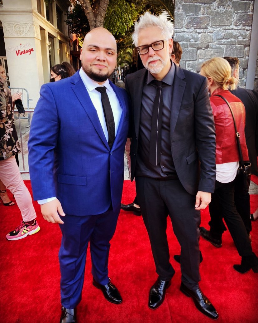 donjulioruiz's tweet photo. @jamesgunn Thank you for your words, your vision, and for the opportunity that is Milton! @SuicideSquadWB #Milton #InSquadWeTrust #TheSuicideSquad https://t.co/MIY786xv6A