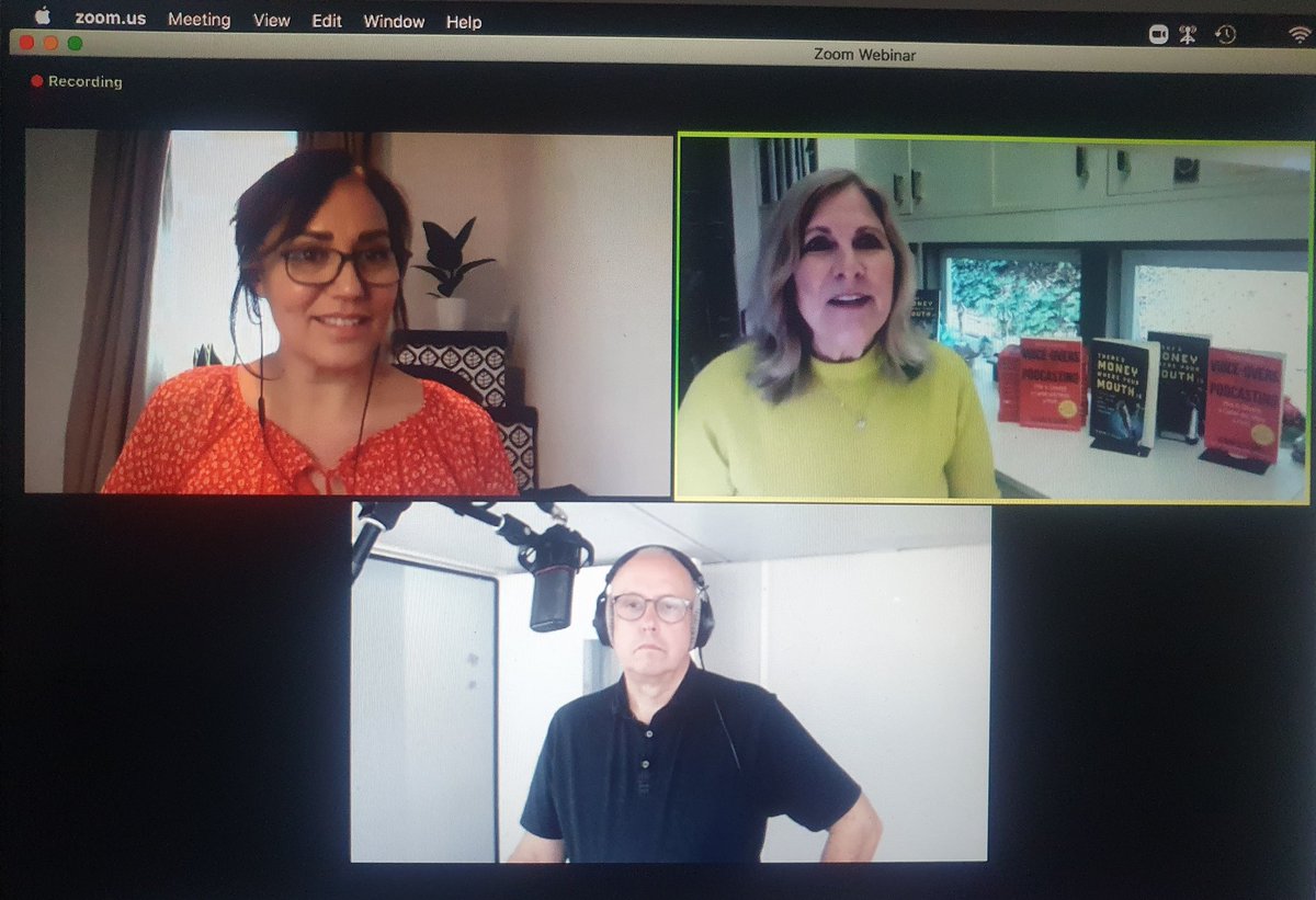 Tuned into <a href="/NetworkVO/">The VO Network</a>'s free live webinar 'Style And Performance Makes A Difference', with voiceover coach &amp; author <a href="/ElaineClarkVO/">Elaine A. Clark</a>. Thanks for such an informative hour! 

#vonwebinar #webinar #training #coaching #voiceover
