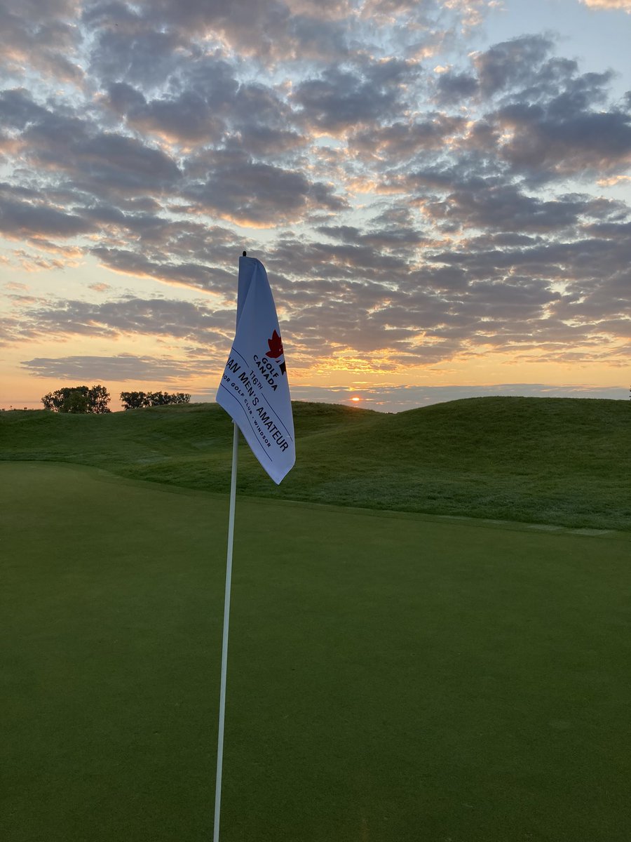 Been a couple years since I cut pins. Still got it! Canadian Men’s Amateur Championship <a href="/GolfCanada/">Golf Canada</a> @steve_7lakes <a href="/ambassadorgolf/">Ambassador Golf Club</a>