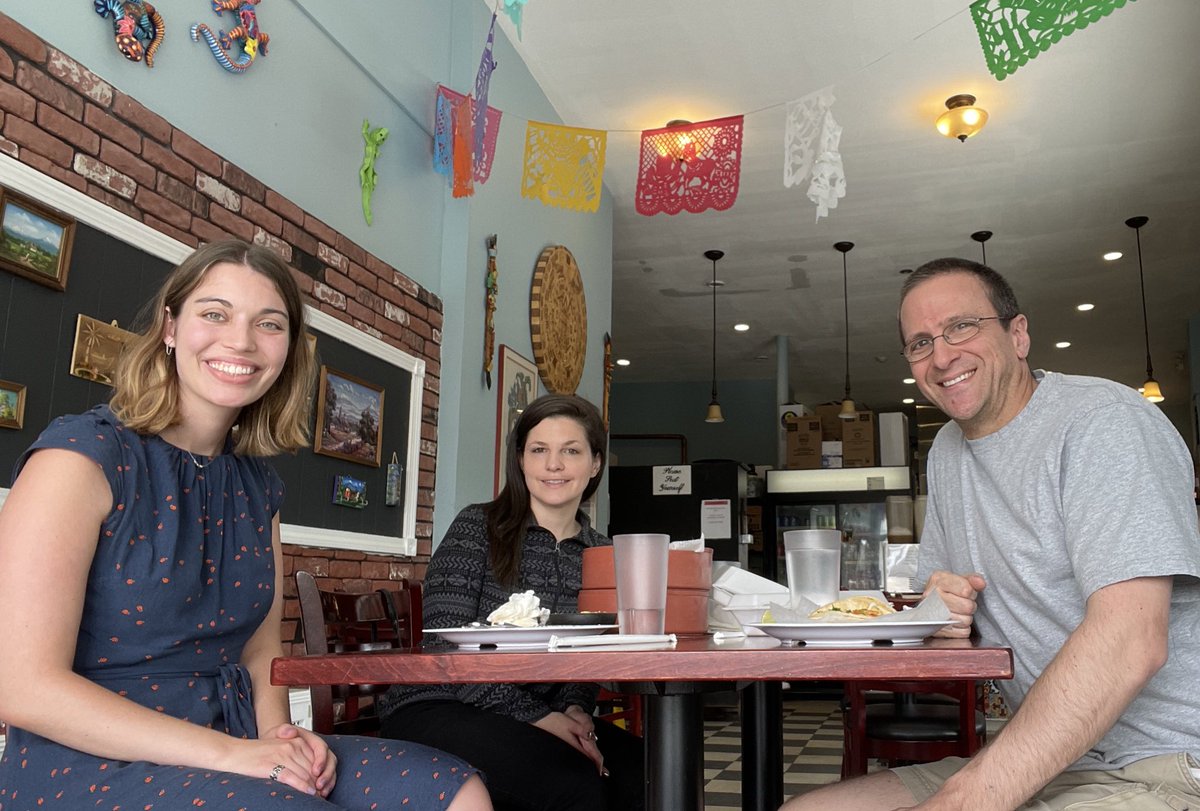 First time meeting in person with the other #journalists from @CMATownSquare!! 

@DiNatale_News @KevinSaleeba #worklunch