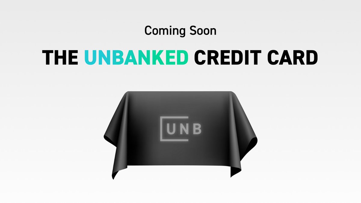 We've launched so many amazing products at Unbanked, but we are beyond excited to launch our #crypto #creditcard! Sign up to be first to know when it's available - unbanked.com/credit-card/ It's going to be the #BEST crypto credit card on the market. Period.😎#GetUnbanked