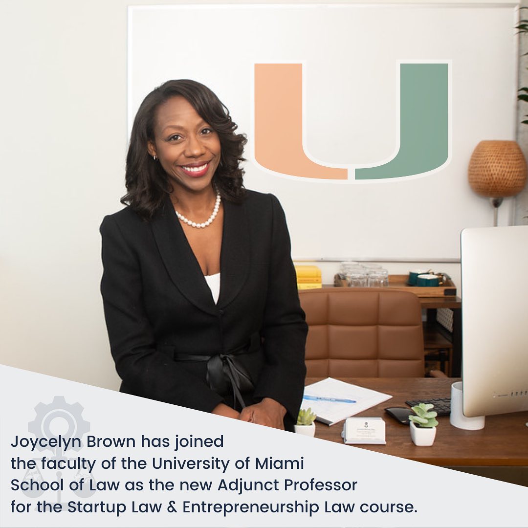 ipslegalgroup's tweet photo. Joycelyn Brown has joined the faculty of the University of Miami School of Law as the new adjunct professor for the Startup Law & Entrepreneurship law course.
#IPSLegalGroup #IntellectualProperty #IPLawyer #IPFirm #Patents #PatentLawyer #PatentAttorney #universityofmiami https://t.co/ukDtERiCSD