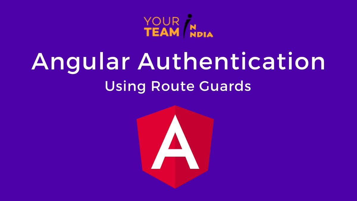 YourTeaminIndia's tweet image. A post for all #Angulardevelopers! Understand how to use #routeguards in #Angularappdevelopment with this ultimate guide written by our CTO: bit.ly/3rSnolD
P.S. #Code Inside

Have any queries? Feel free to ask them in the comments.

#angular #coding #yourteaminindia