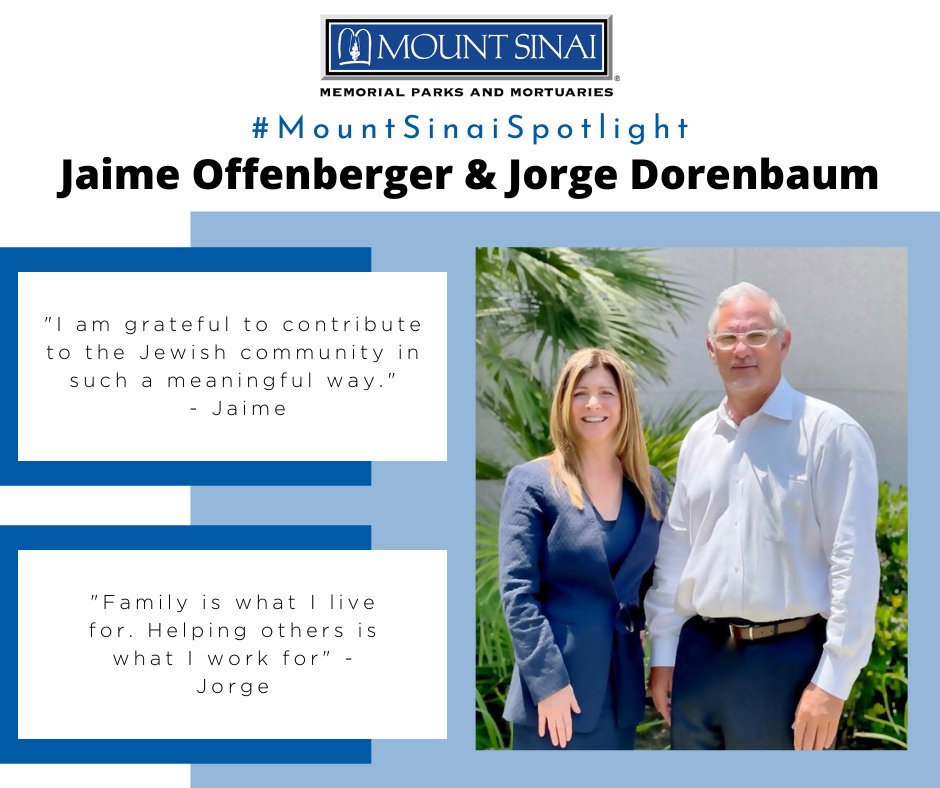 We are proud to introduce Jaime Offenberger and Jorge Dorenbaum to the community. We welcome them to the Advance Planning team and are grateful to be working with such wonderful people who are dedicated to serving the community