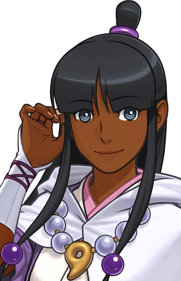 FavIsBlk's tweet photo. Maya Fey is black! #AceAttorney #AceAttorneyEdit https://t.co/Xk6zFrWK37