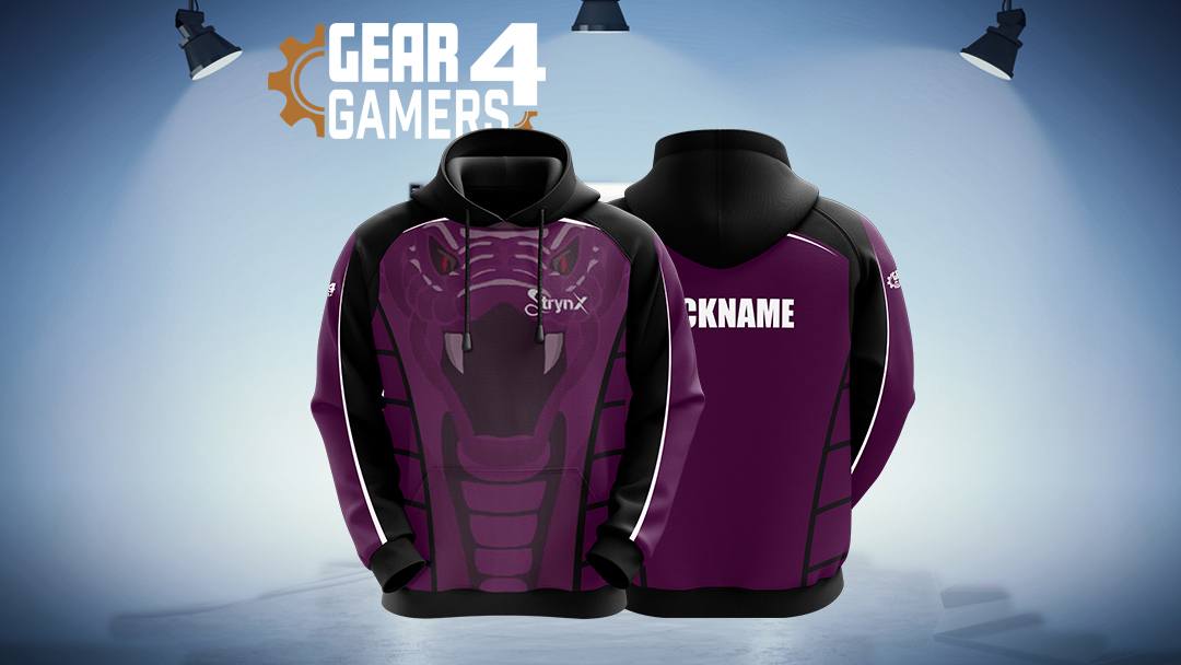 New hoodies with a beautiful design now in the <a href="/StrynX_eSports/">StrynX eSports</a> eSport shop!🐍

➡️gear4gamers.net/StrynX

#gaming #gamingcommunity #gamers #gamer #esport #gamergirl #backpack #merchandise