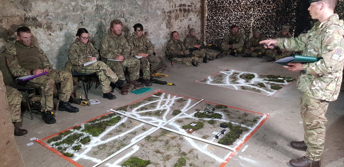 Col Davey (@comdt_cacf) on Twitter photo Sen cdts recieving orders.
Tonight the last 5 of our 15 Trg bubbles will complete the Fieldcraft element of AC21 by with an Ambush.
The other 10 trg bubbles will complete their AT & Range packages tomorrow.
Well done Cleveland ACF๐
@ACFColCadets <a href="/StuWilliams_/">Stuart Williams</a>
<a href="/The_Black_Rats/">4th Light Brigade Combat Team ๐ฌ๐ง</a> Sen cdts recieving orders.
Tonight the last 5 of our 15 Trg bubbles will complete the Fieldcraft element of AC21 by with an Ambush.
The other 10 trg bubbles will complete their AT & Range packages tomorrow.
Well done Cleveland ACF๐
@ACFColCadets <a href="/StuWilliams_/">Stuart Williams</a>
<a href="/The_Black_Rats/">4th Light Brigade Combat Team ๐ฌ๐ง</a>