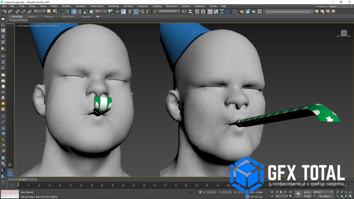 GfxTotal's tweet photo. Tutorial Modelar e animar Língua de Sogra 3D 3ds Max

Neste tutorial vamos mostrar como criar animações complexas sem usar plugins ou recursos complexos.

https://t.co/7rK3xaHQzq 

#TutoriaisGfxTotal #3dsMax #LinguaDeSogra3D #3Danimation https://t.co/SKqZrpO2OU