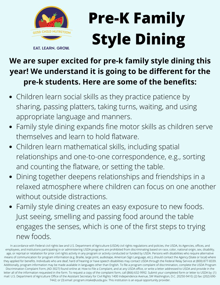 Granbury ISD Child Nutrition tweet media